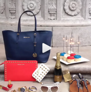 michael kors video instgram